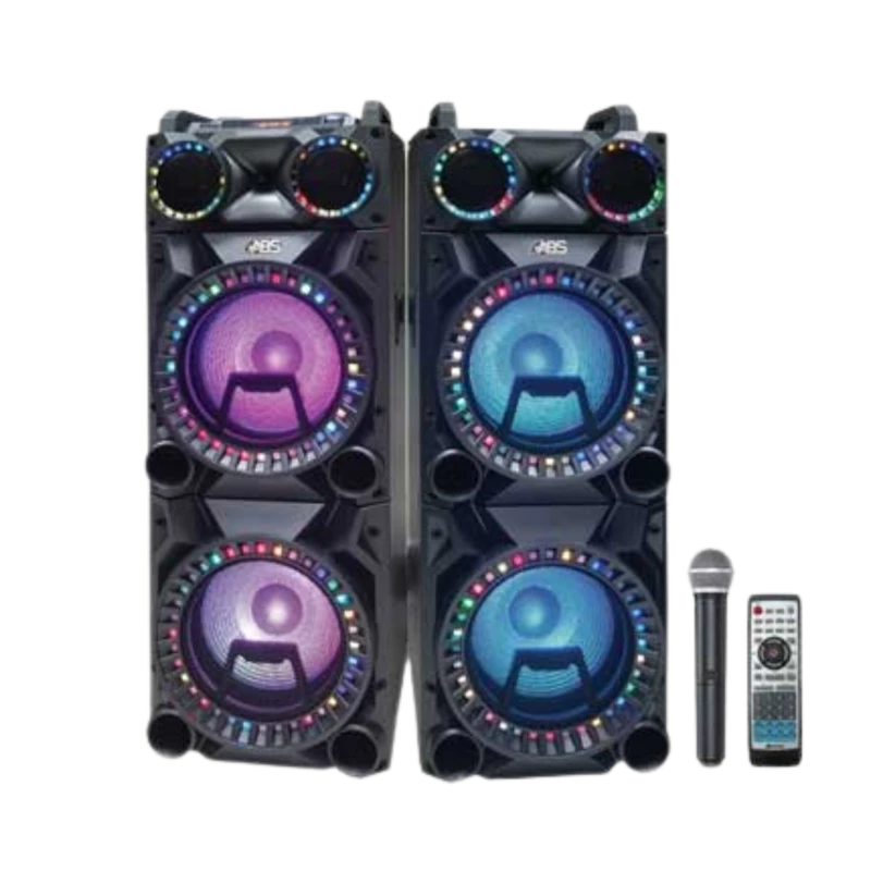ABS-200 DJ Bookshelf Amplifier Multimedia Speakers (Pair)