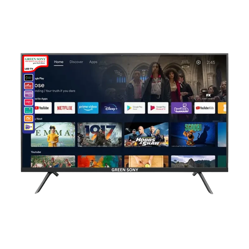 GREEN SONY 32″ SMART VOICE TV-2GB : 32GS13DH