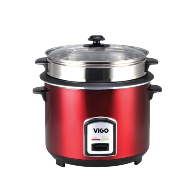 VIGO Rice Cooker- 3.0 L REL-50-05 SS (Double Pot)