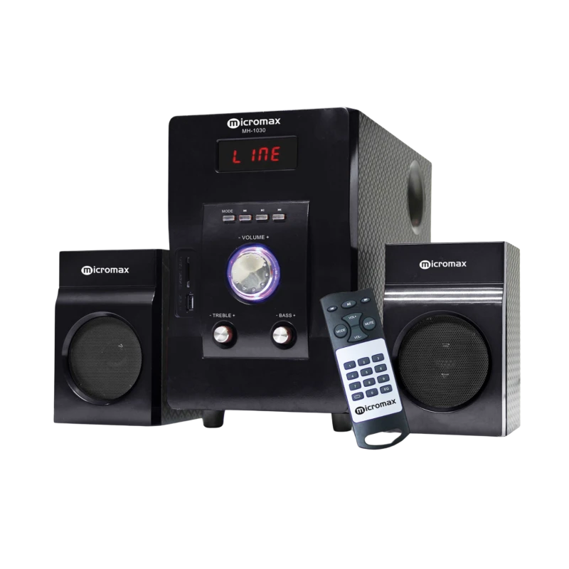 Micromax MX-1030 BT 2.1 Multimedia Bluetooth Speaker