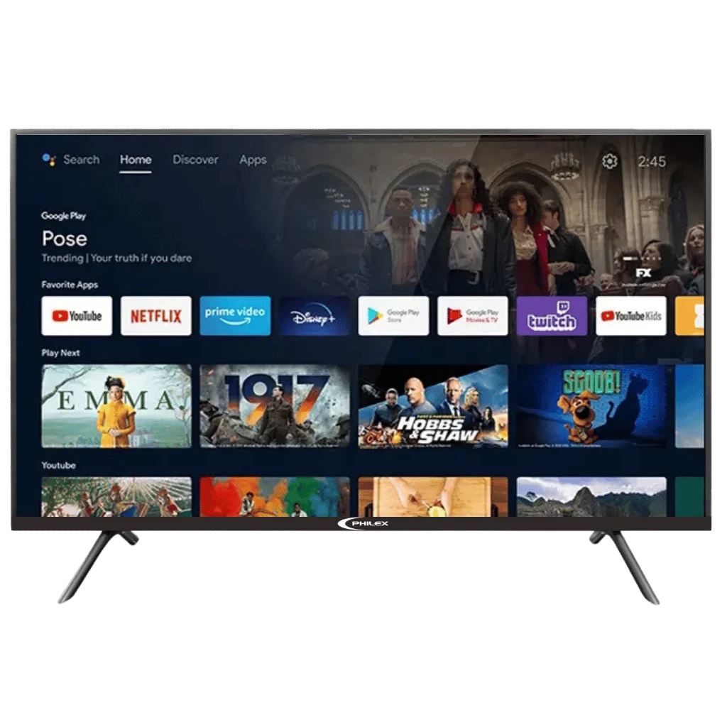 PHILEX 32″ SMART VOICE TV-2GB : P32A9GVS