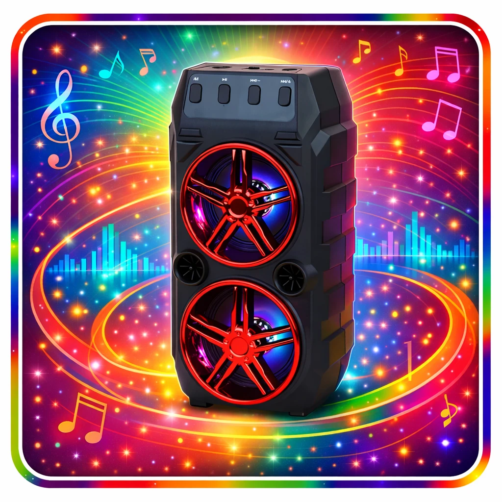 KTS-1062 Portable Wireless Karaoke Speaker with Mic Support