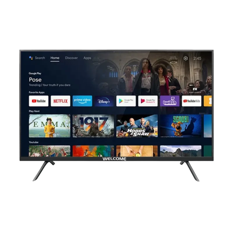 WELCOME 43″ SMART VOICE TV-2GB : 43A05-TG-VOICE
