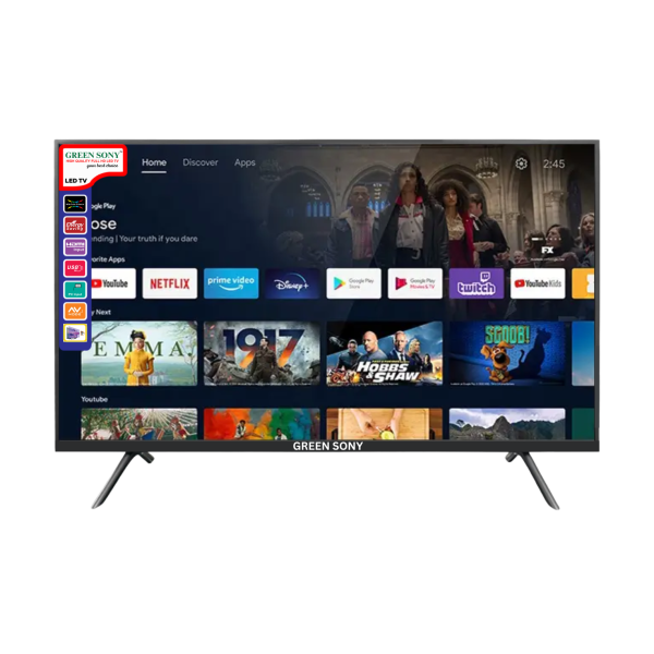 GREEN SONY 32″ SMART TV-2GB : 32GS07DM