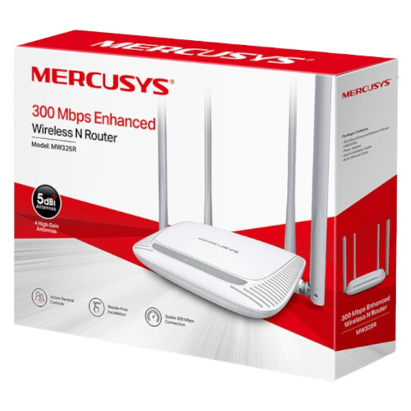 Mercusys MW325R 300Mbps Hi-Speed Wireless N Router - Image 3