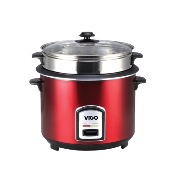 VIGO Rice Cooker- 3.0 L REL-50-05 SS (Double Pot)