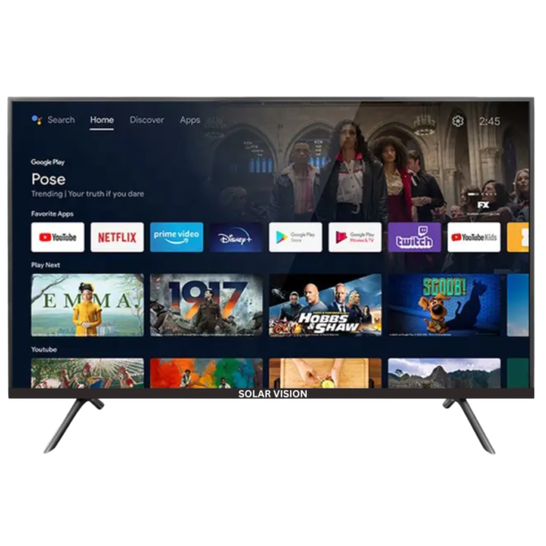 SOLARVISION 32″ SMART VOICE TV-2GB : SE32U9GSVRC